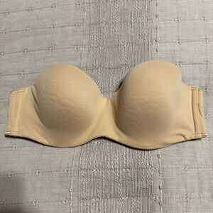Victoria's Secret Strapless Nude Bra